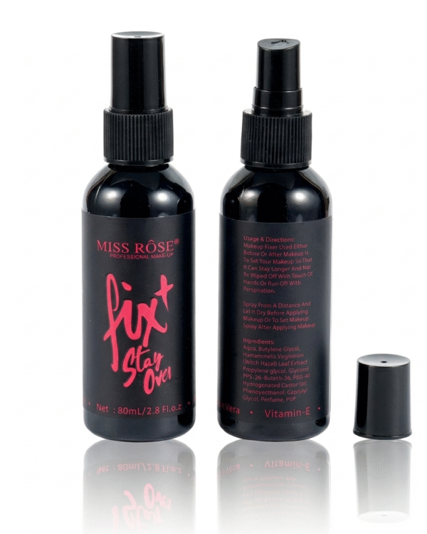 Miss Rose Stay Over Makeup Fixer Spray Long Lasting Setting Spray Oil Control