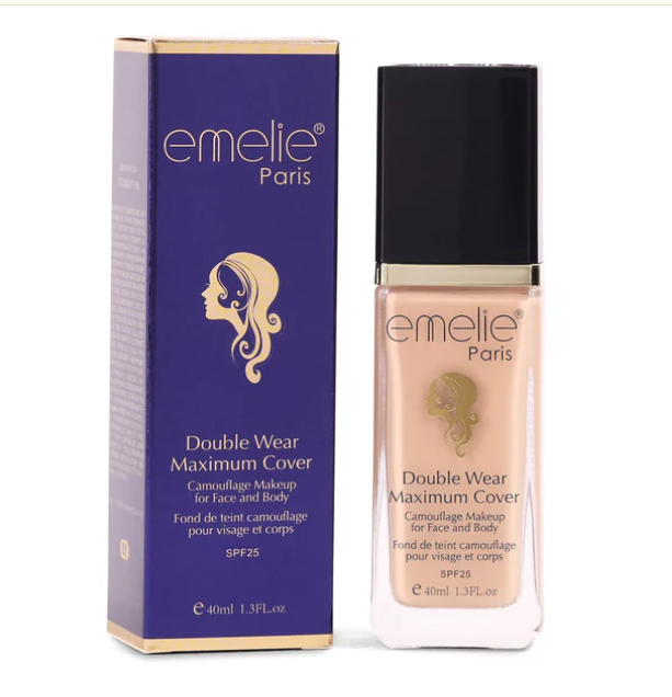 Emelie Double Wear Maximum Coverage Foundation