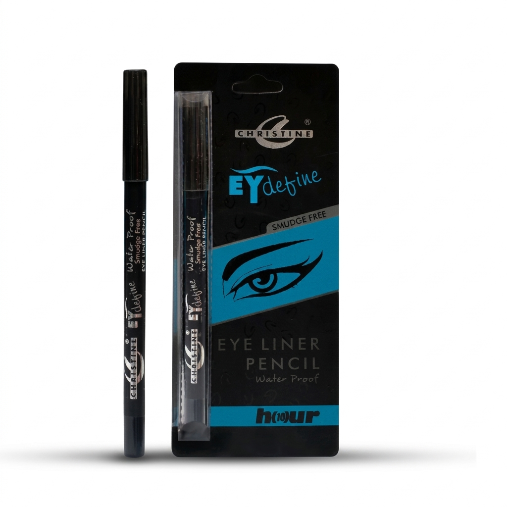 Christine Eye Define Smudge Free Eye Liner Pencil – Waterproof Long Lasting Kajal