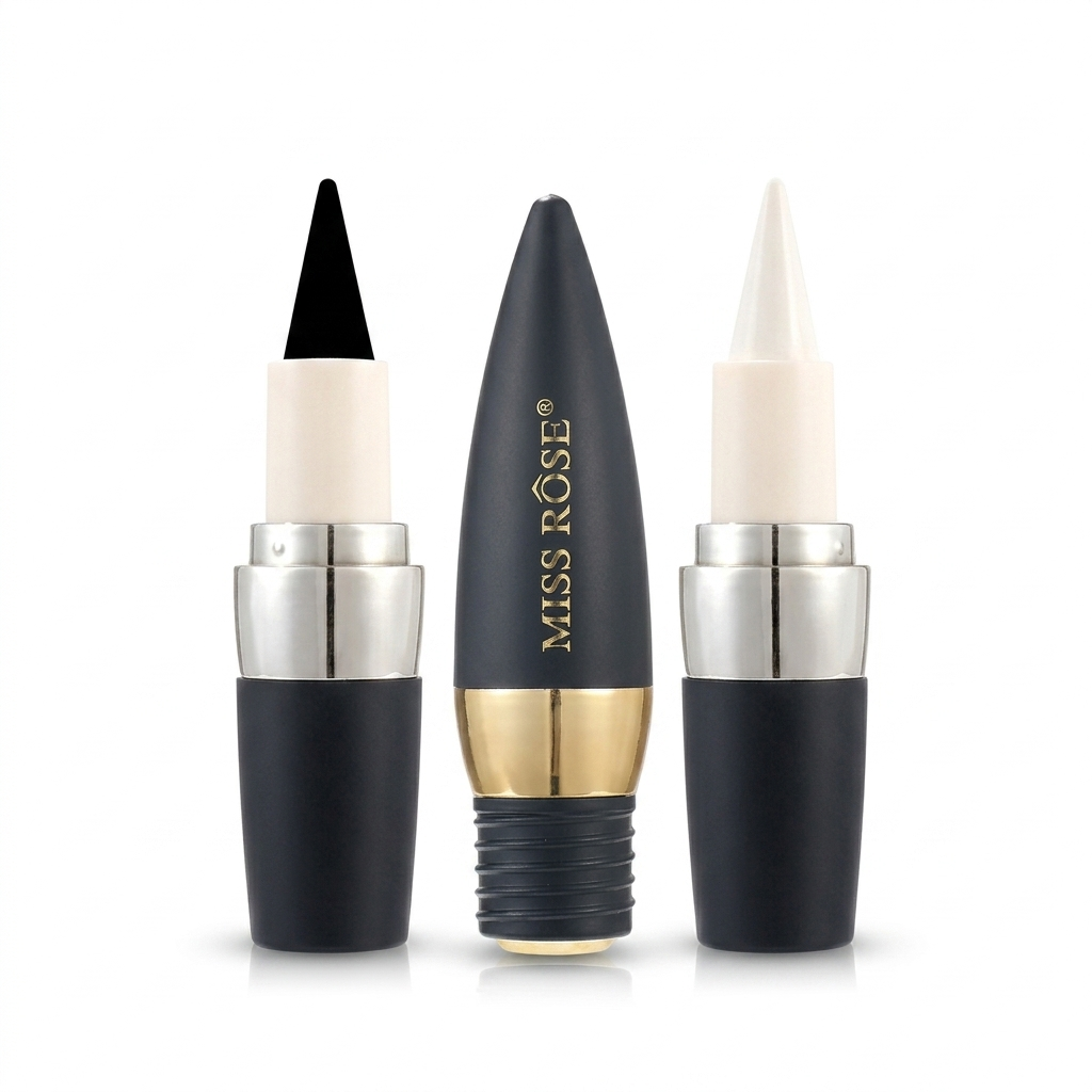 Miss Rose Bulb Kajal – Waterproof Long Lasting Eye Kajal | Smudge Proof Deep Black Eyeliner